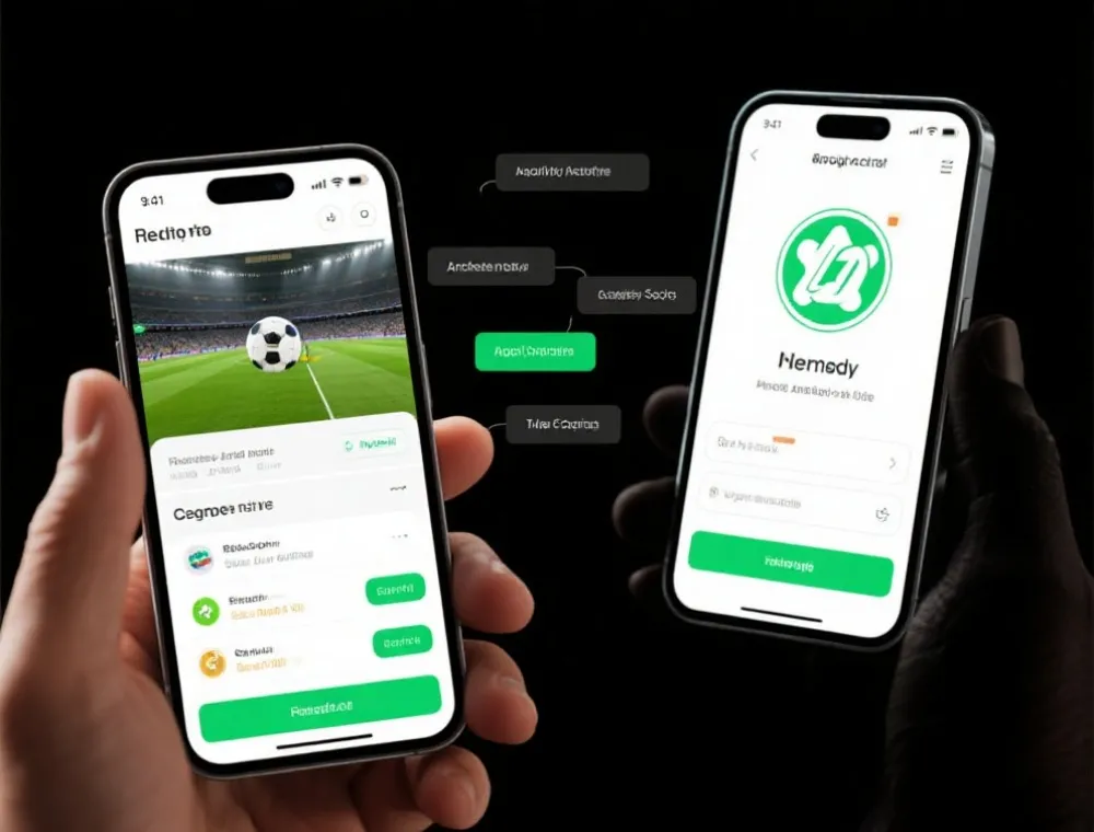 赛事页面转化流程示意